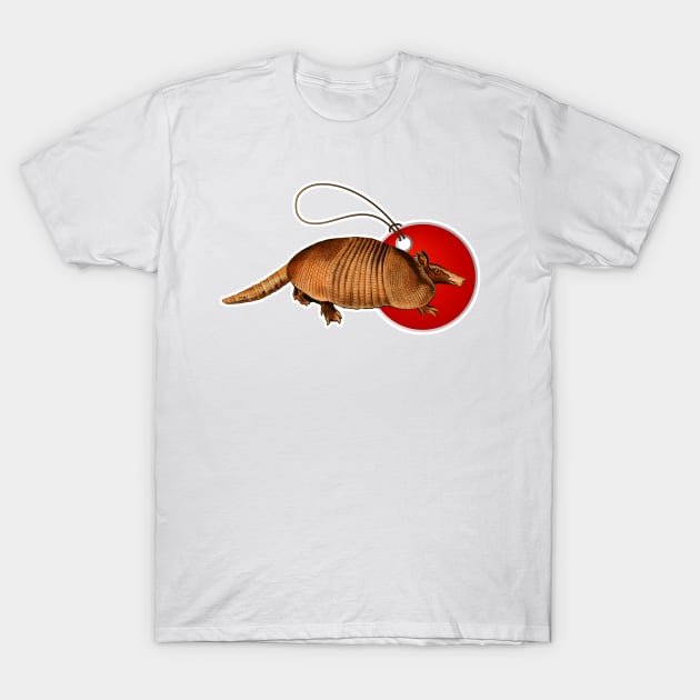 Armadillo with tag T-Shirt by Marccelus